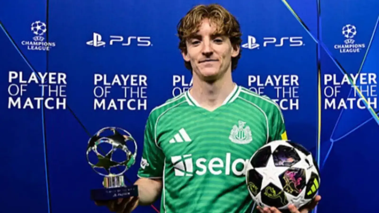 Pokerga erishgan Entoni Gordon YECHLda hafta futbolchisi deb tan olindi