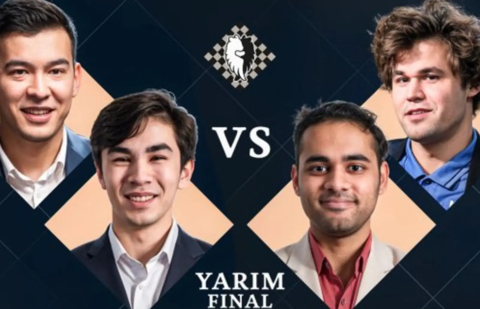 Финалда Карлсен мен Каруана: Абдусатторов үшінші орын үшін күреседі...