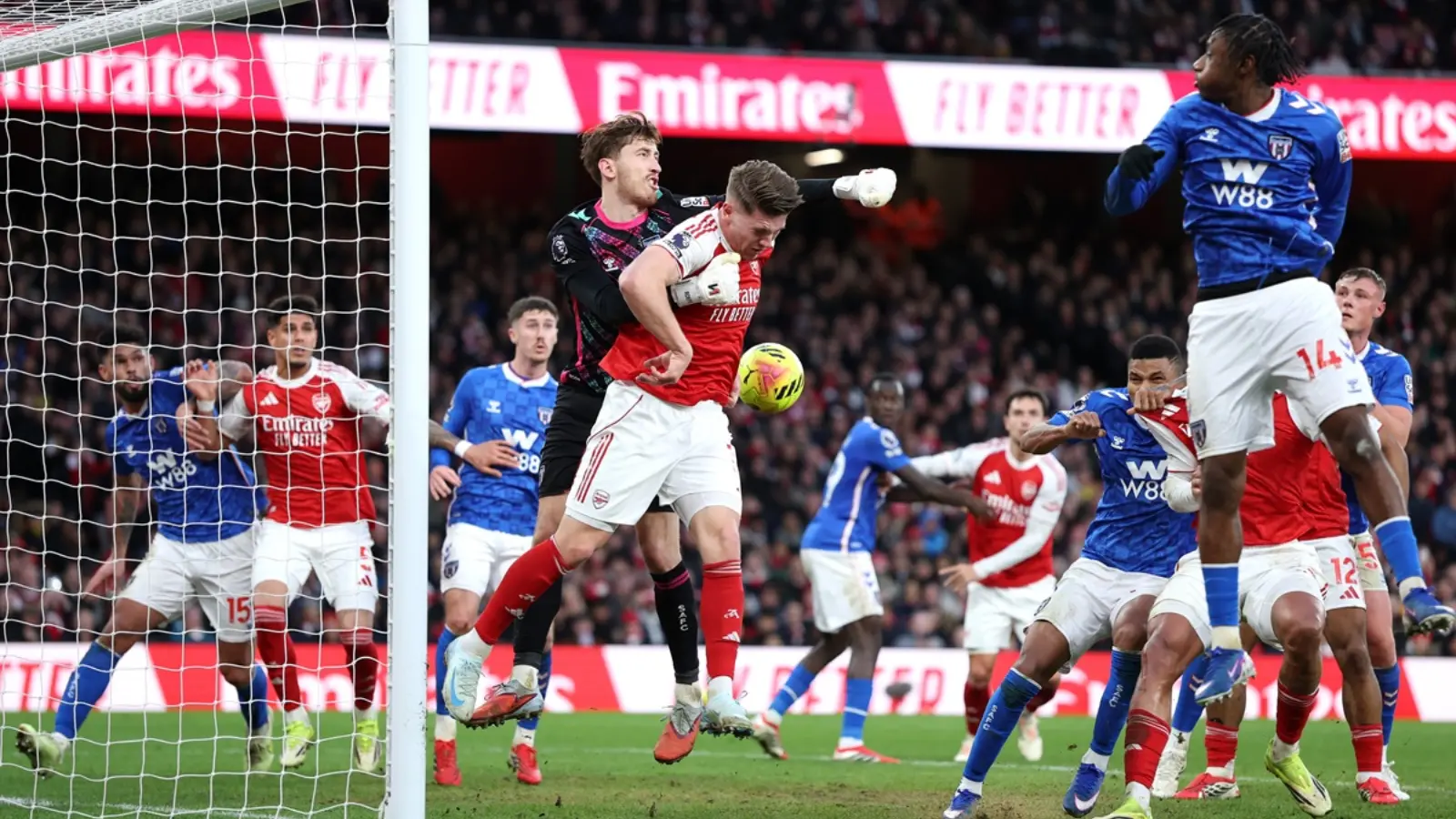 АПЛ 25-тур. "Арсенал" ва "Челси" клублари бу турда "шоу" қила олди...