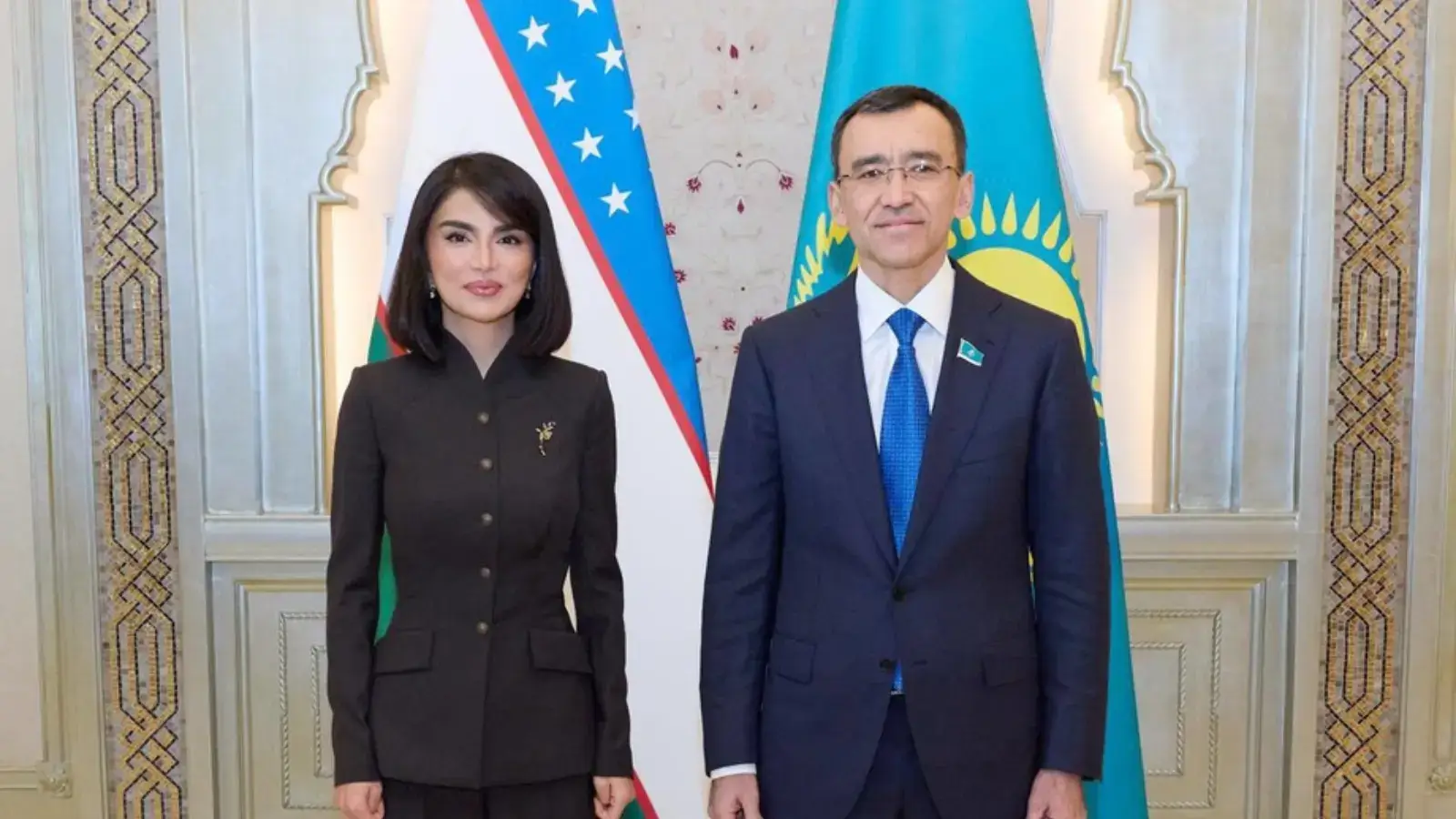 Саида Мирзиёева Ашимбаев билан ҳамкорлик истиқболини муҳокама қилди