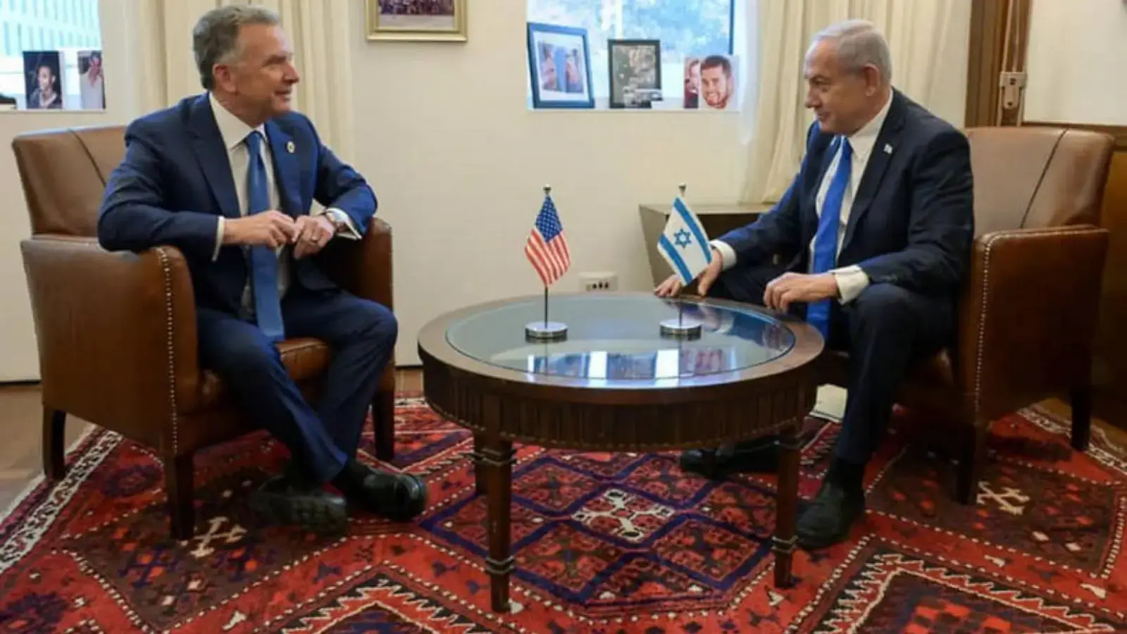 Netanyaxu Uitkoff bilan HAMAS va Eronni muhokama qildi