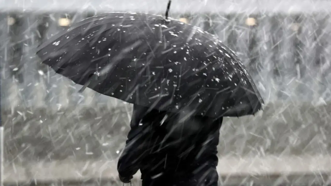 Rain will turn to snow on February 6