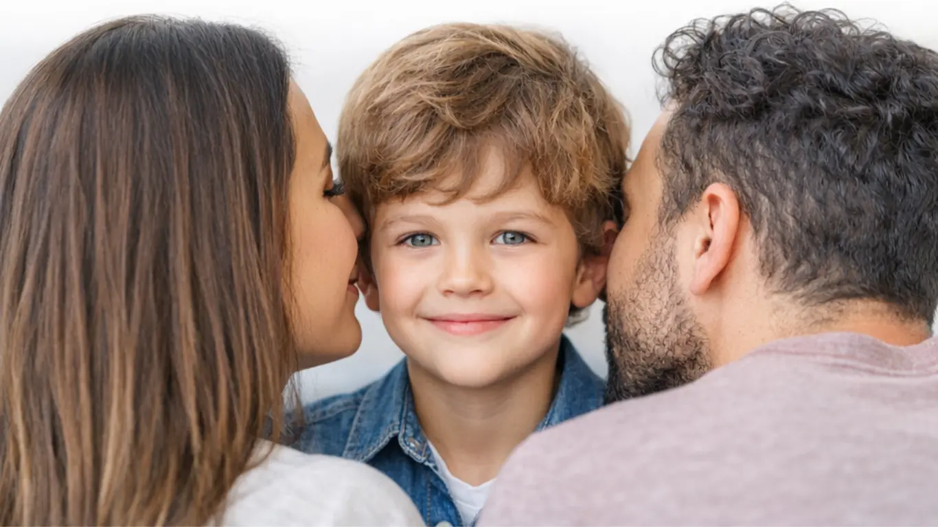 Ўғил боланинг соч тузилиши ва ранги кимдан ўтади: отадан ёки онадан?