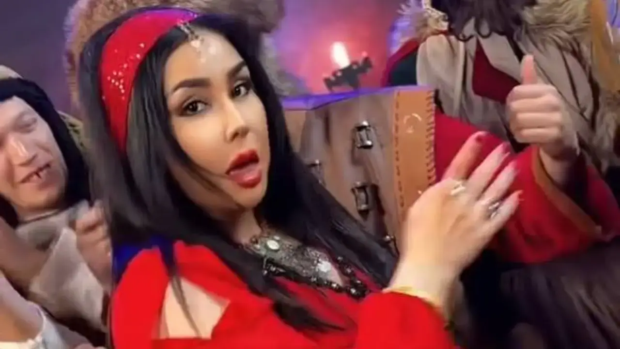 Феруза Жуманиёзовадан “Али бобо ва қирқ қароқчи” фильмидаги Маржона образи