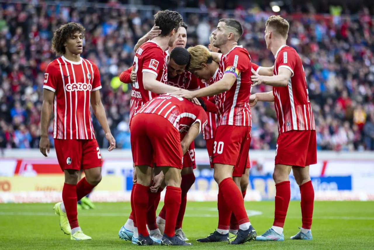 Frayburg o'z maydonida Borussiya M'ni mag'lub etdi