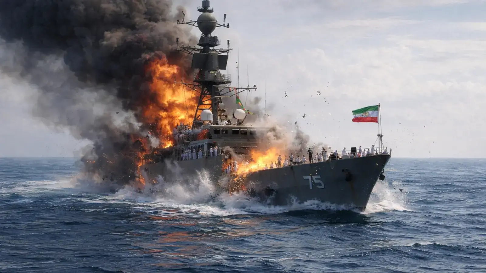 "Bloody" clash in the Indian Ocean: Iran's naval fleet routed