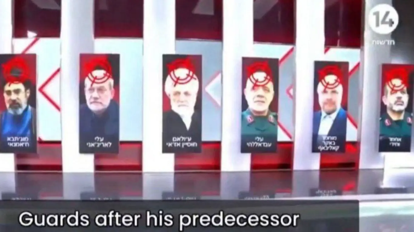 Израиль телеарнасы Ирандағы жаңа мақсаттар тізімін жариялады