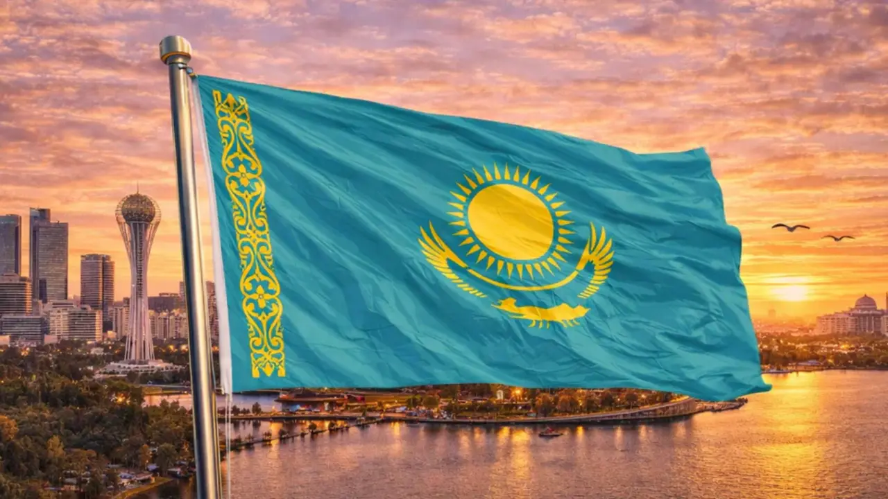 Qozog‘iston bayrog‘i dunyodagi eng yaxshi davlat bayrog‘i deb topildi