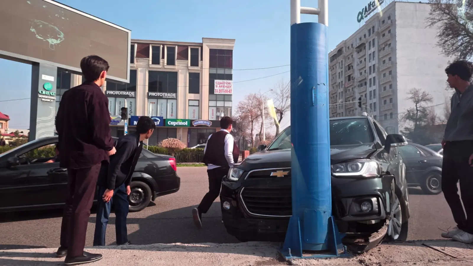 Еще один школьник совершил аварию в Ташкенте