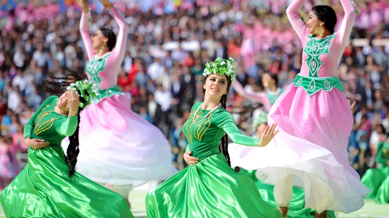 Where and how is Navruz celebrated in Tashkent?