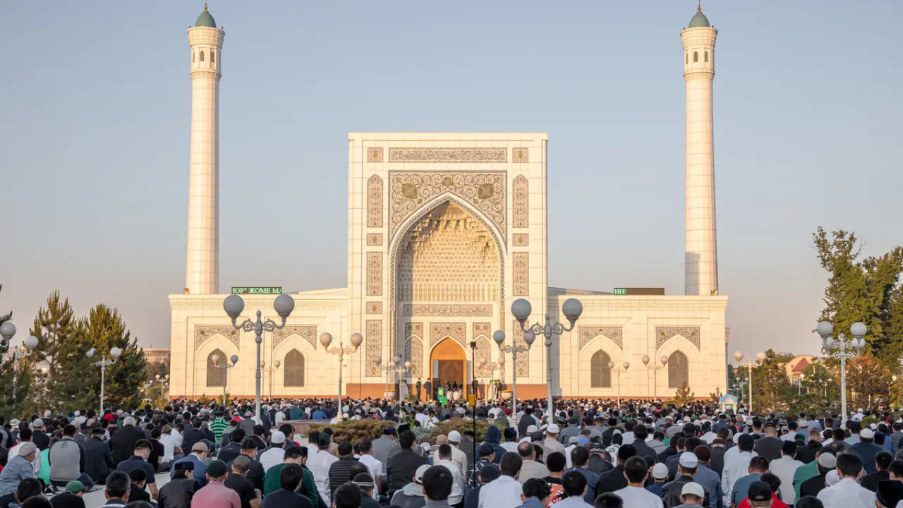 Se han anunciado los horarios de la oración del Eid en Uzbekistán
