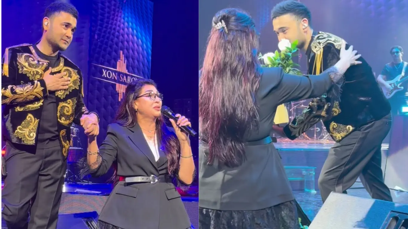 “Asil” yürekli sanatçı: Shoxruxxon konserinde duygulandıran anlar (video)