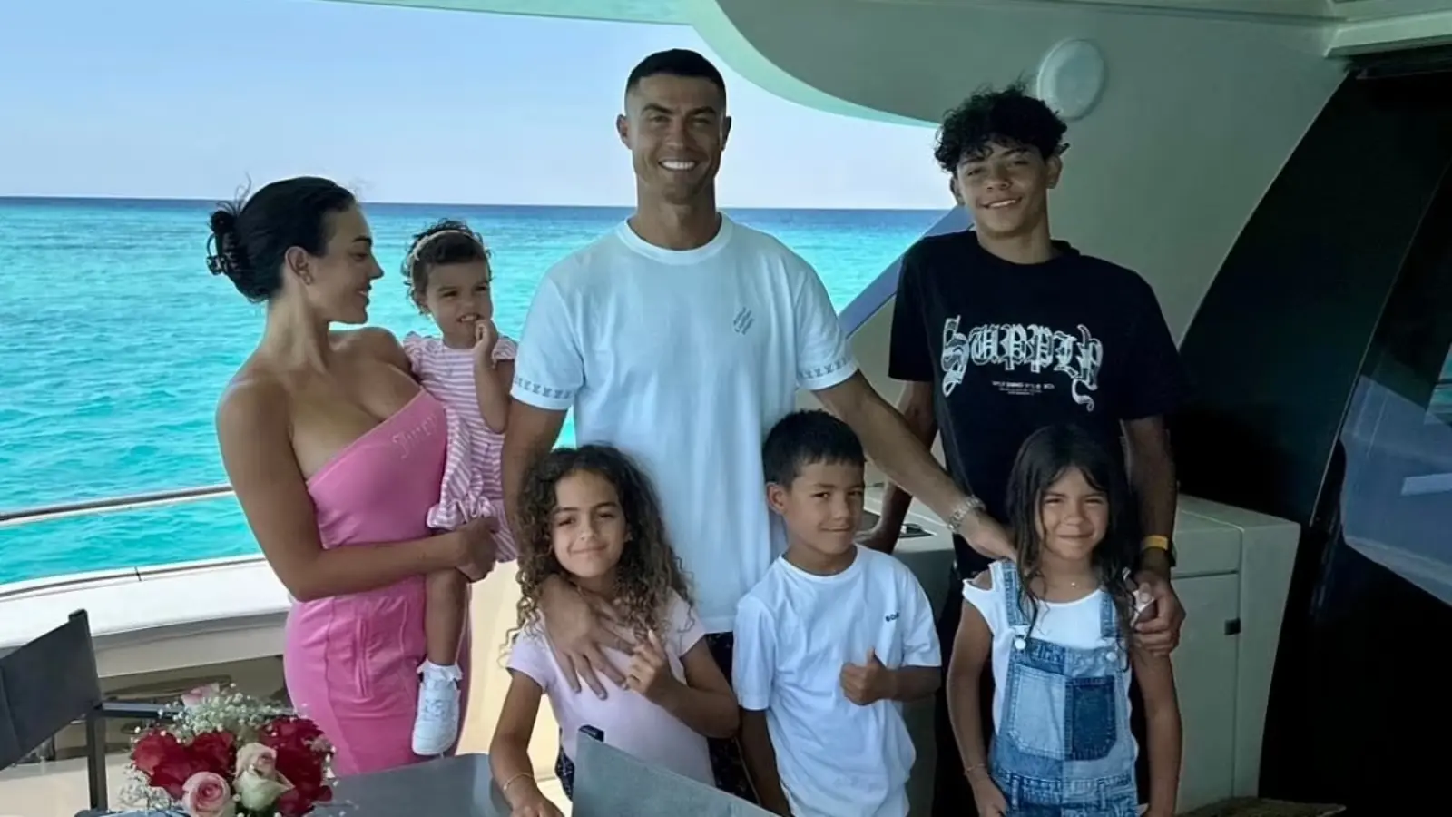 Ronaldo and his family are temporarily staying in Spain for safety reasons