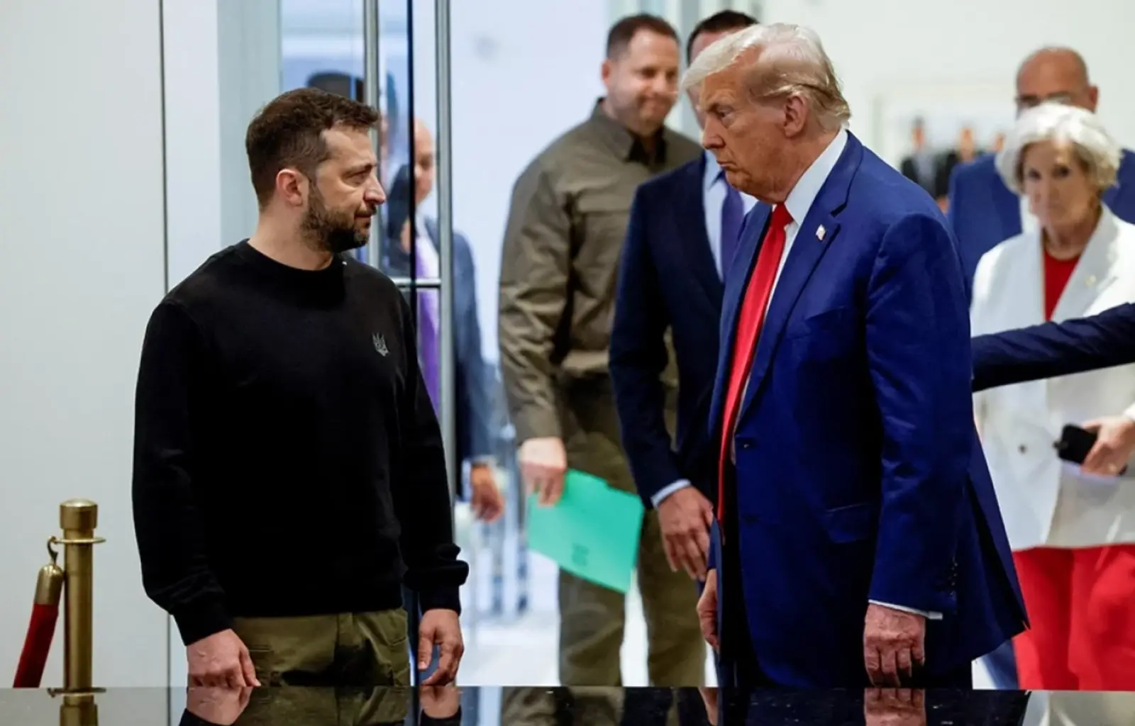 Trump suspended peace talks in Ukraine due to the Iran war