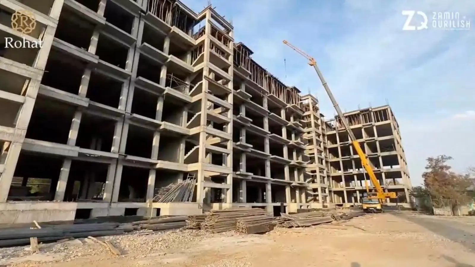 Тошкентда Rohat қурилиш ишлари бўйича жиноят иши очилди