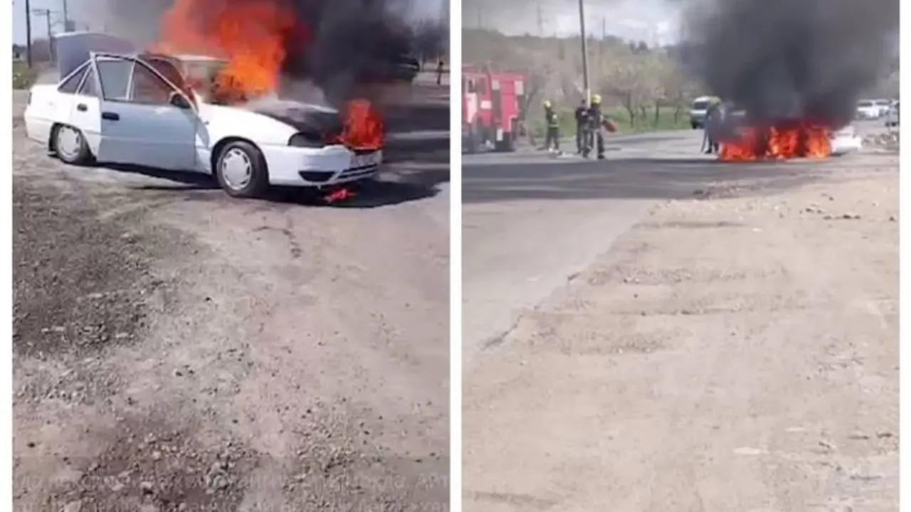 Бостанлықта неге Nexia-2 жанып кетті?