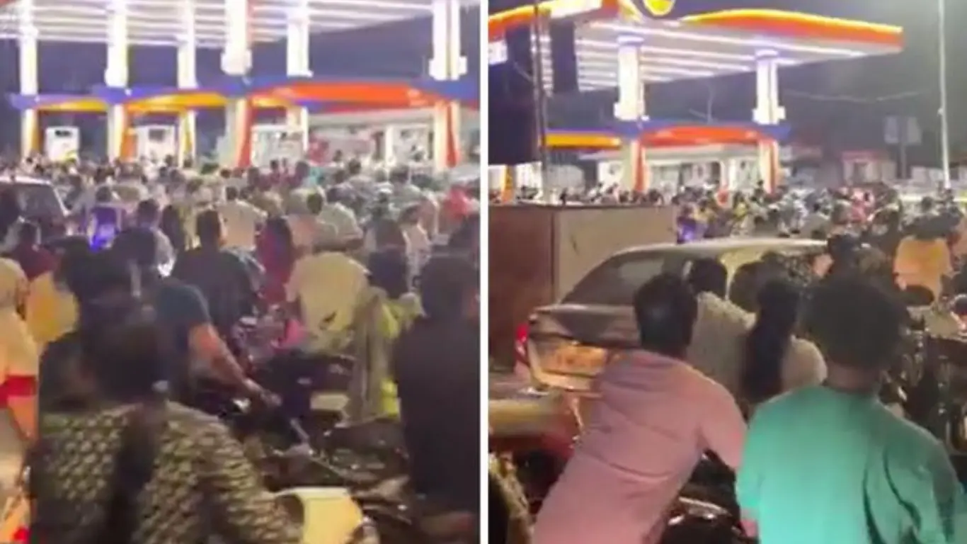 Krisis bei Kraftstoff in Indien: Lange Schlangen und Streitigkeiten beginnen