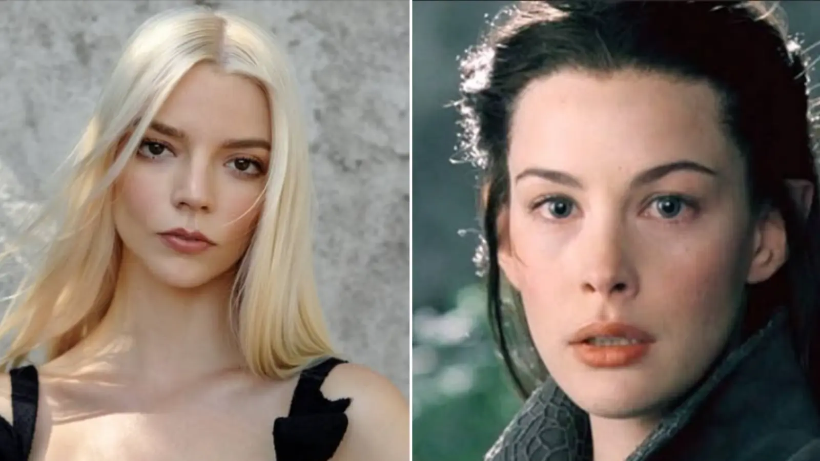 Anya Taylor-Joy as the main character in the new film "Hunting Gollum"...