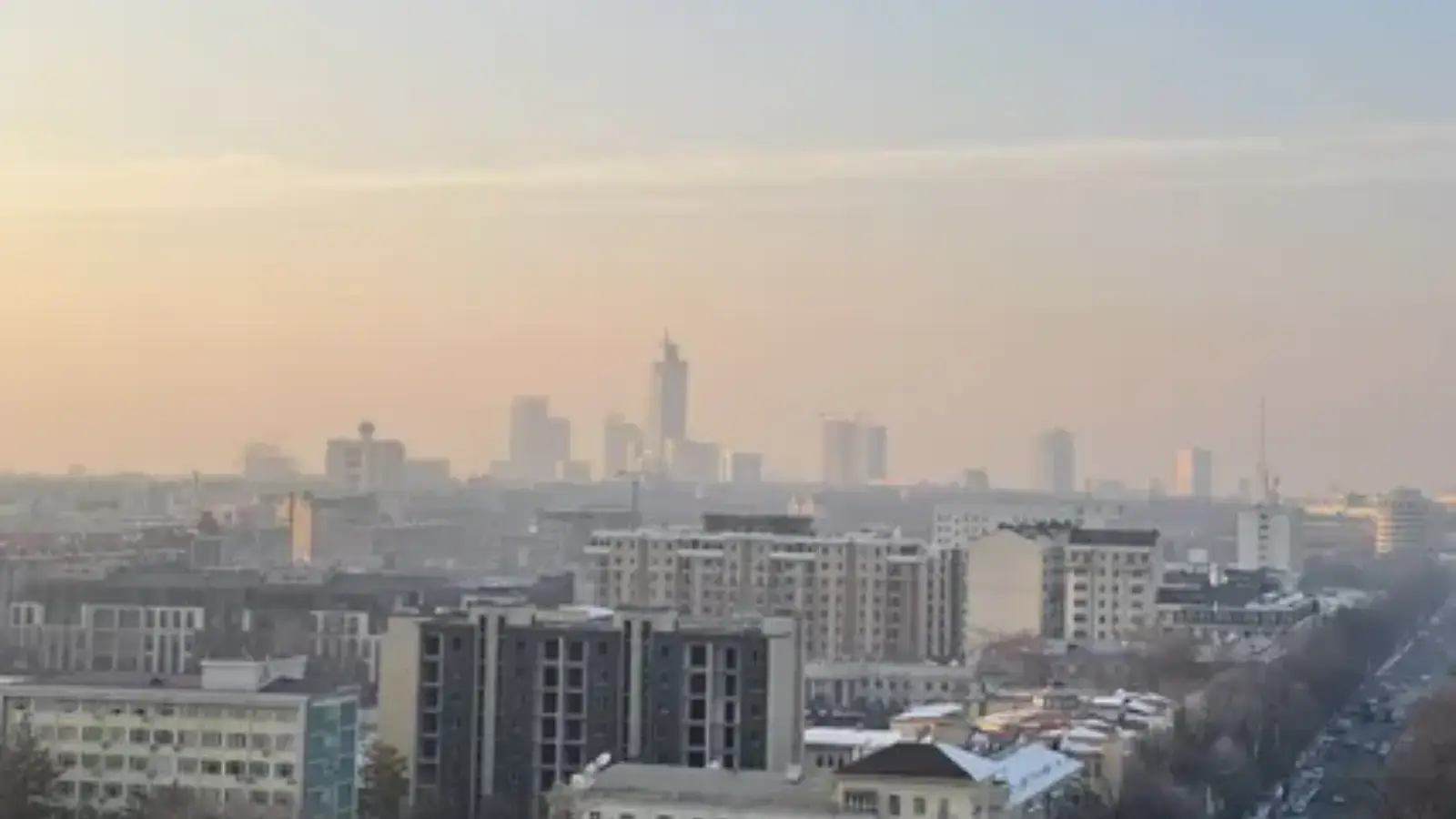 Why did the weather deteriorate in Tashkent? The forecasters explained the reason