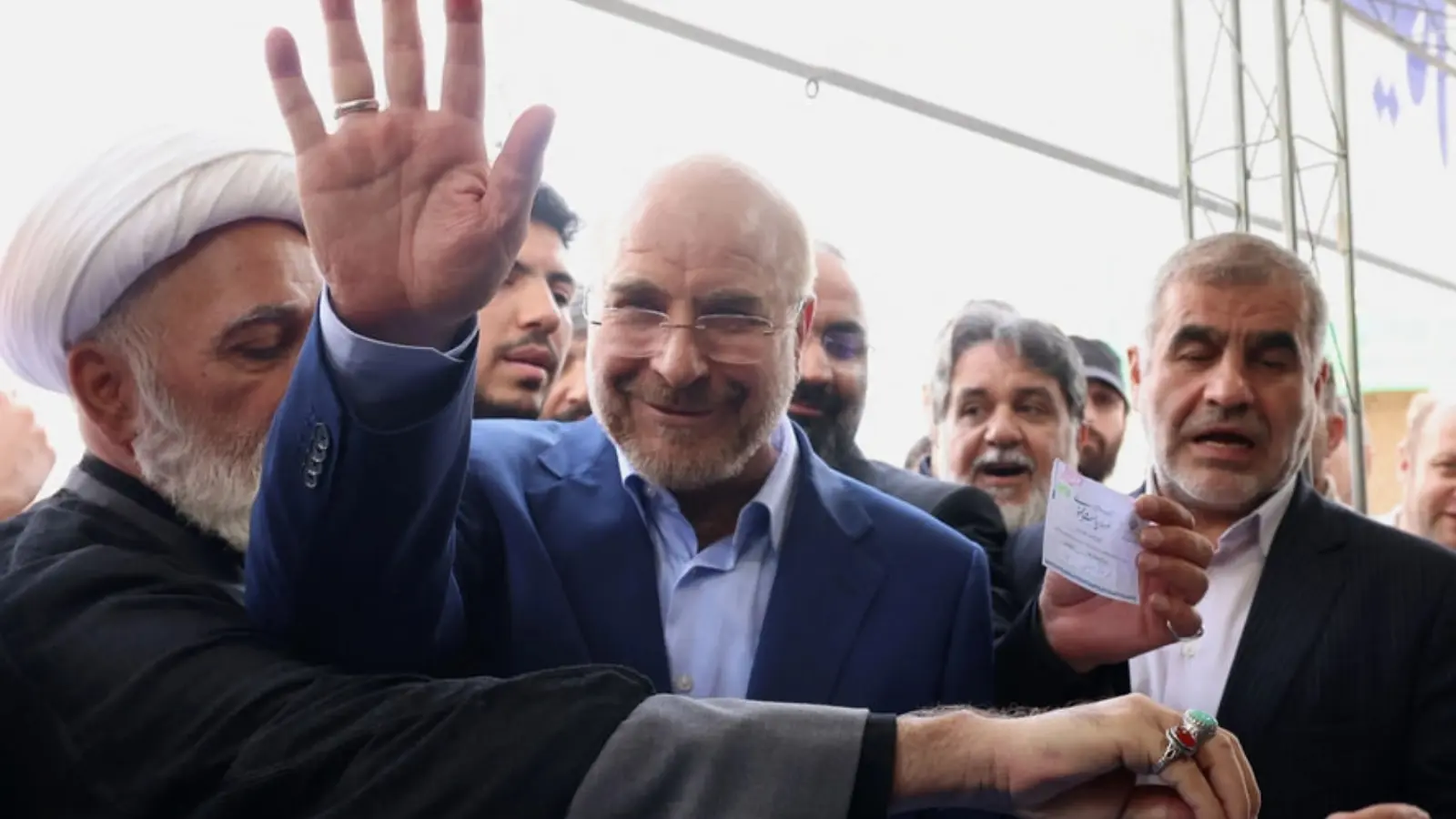 Qalibaf stated that Iran’s position against the United States remains firm