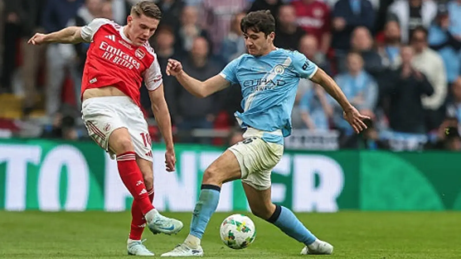 Los esfuerzos de Khusanov para ganar la Copa de la Liga con el City (video)