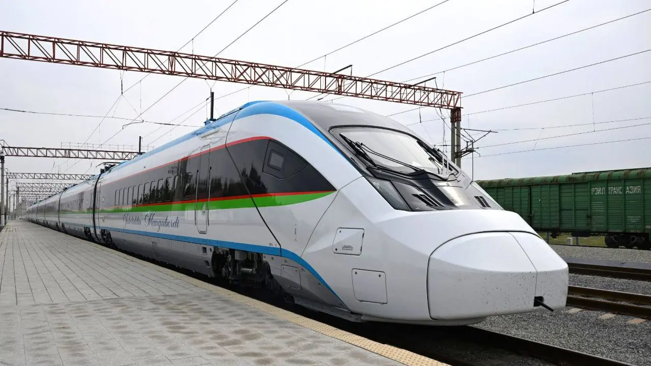 2 maydan Toshkent—Xiva yo‘nalishida tezyurar poyezd qatnovi boshlanadi