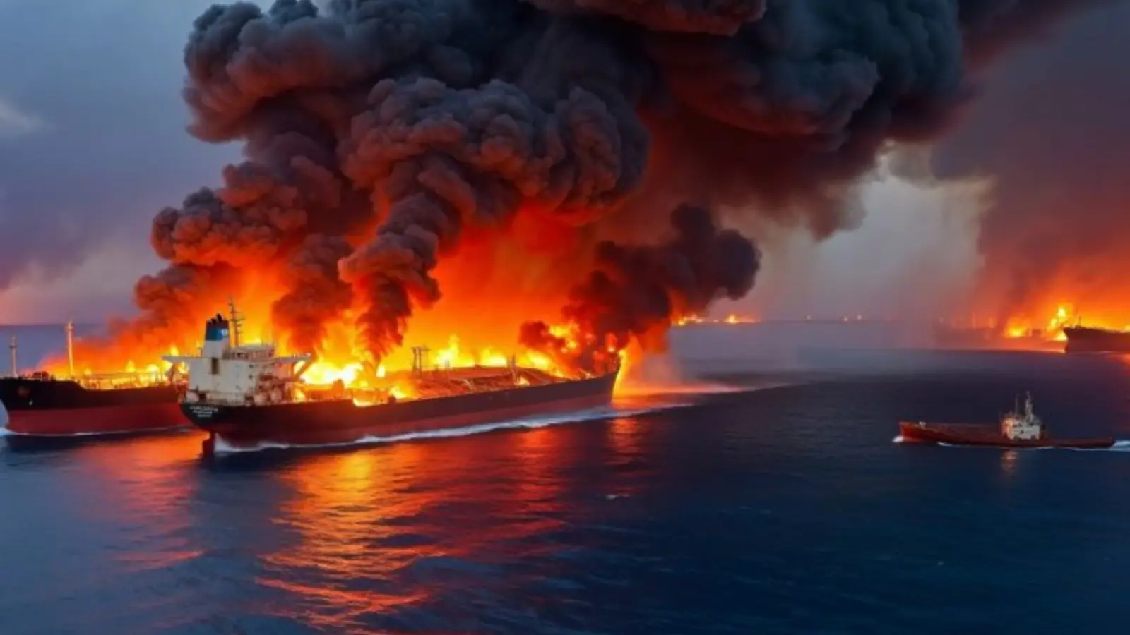 Fors ko‘rfazi olov ichida: Eron tankerlarga hujum qildi