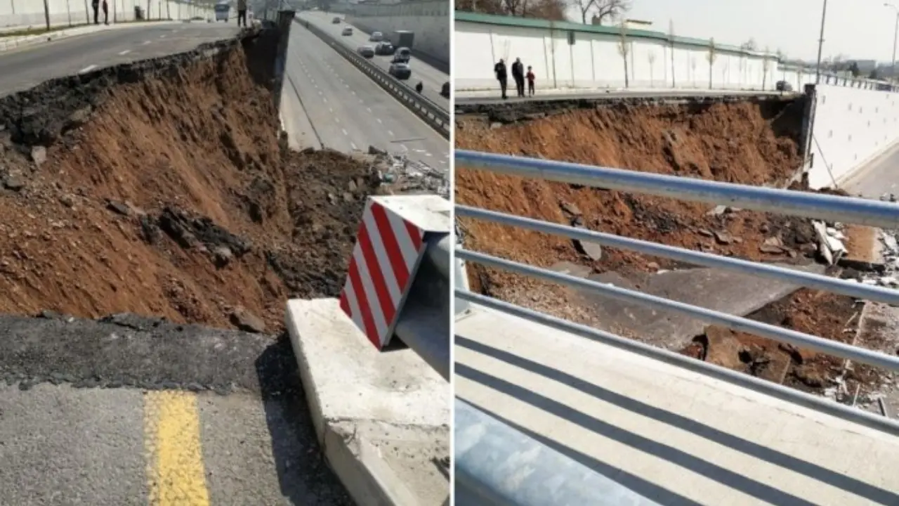 Ташкентте туннель қабырғасының бір бөлігі құлады