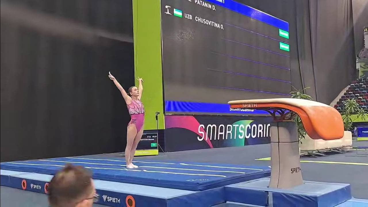 Gymnast Oksana Chusovitina reaches another final