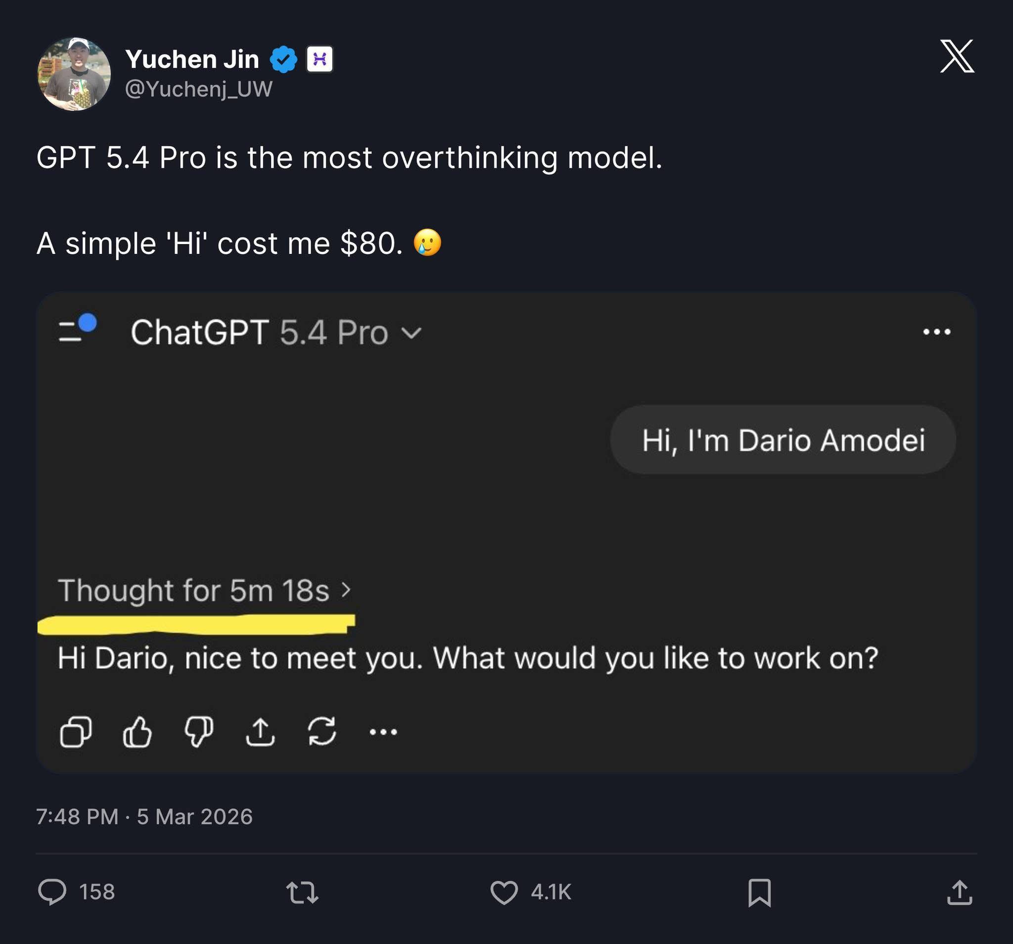 GPT 5.4 Pro modeli aşırı zeki oldu