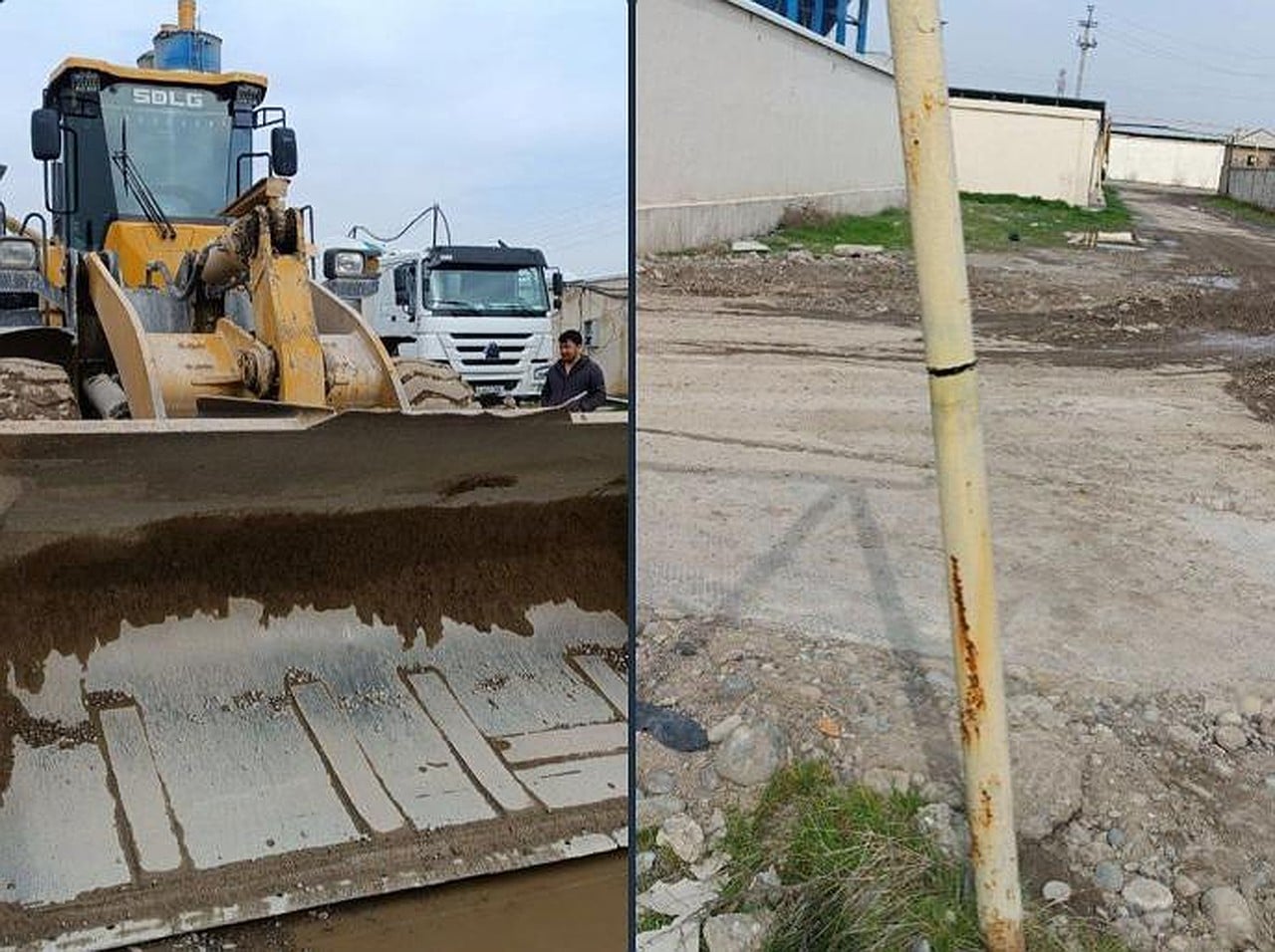 Gaspipeline im Bezirk Bektemir beschädigt