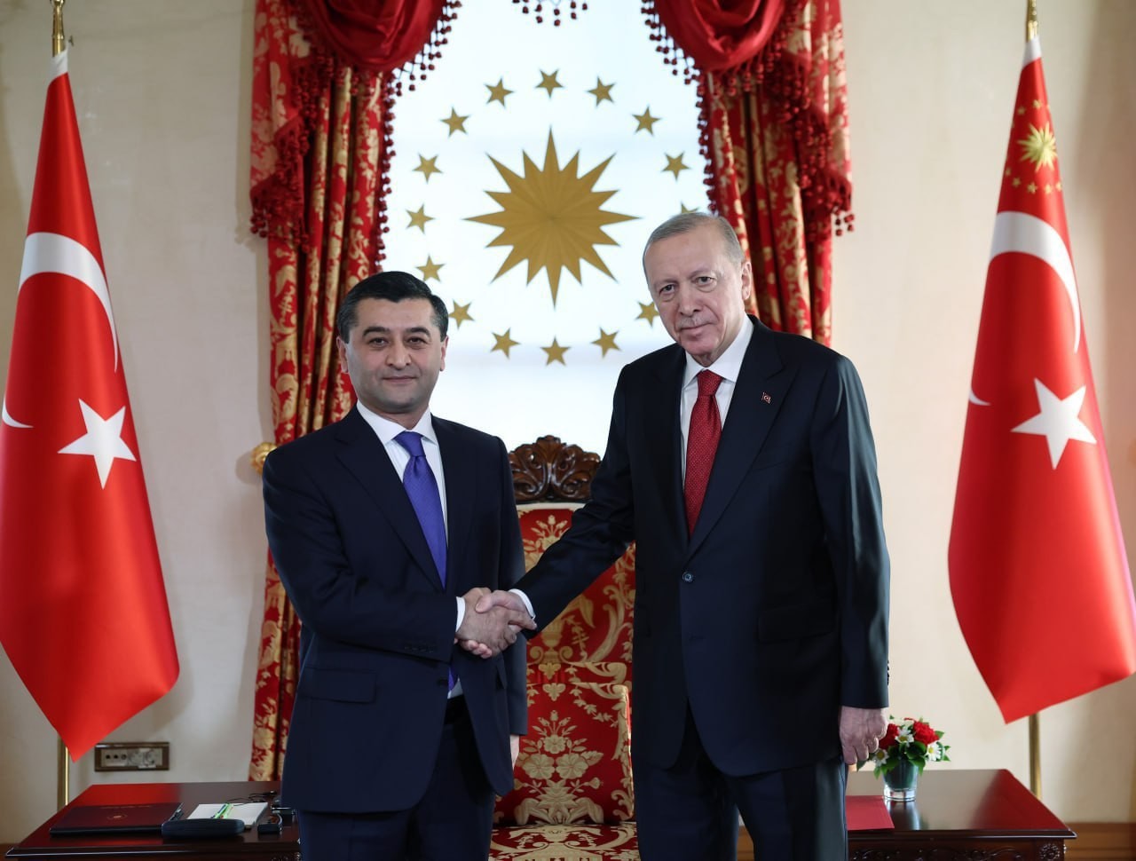 Bakhtiyor Saidov met with Turkey's president