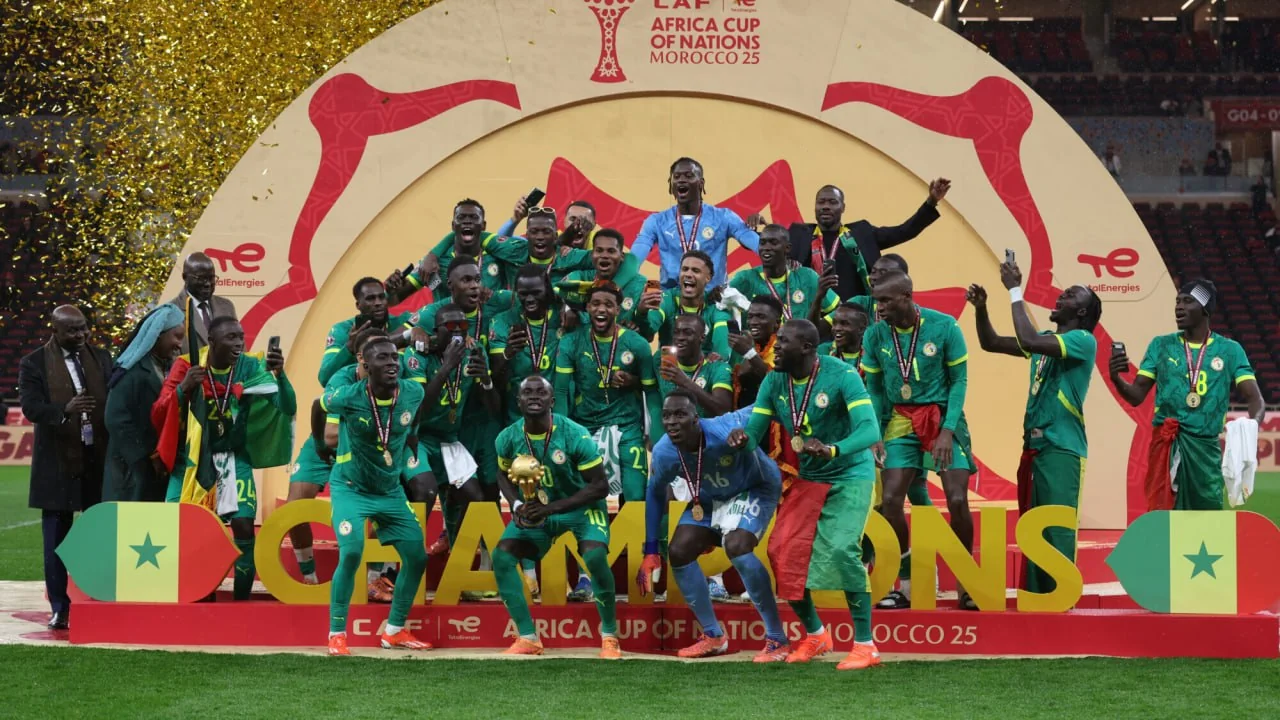 Why did the Moroccan captain refuse the Africa Cup of Nations trophy?