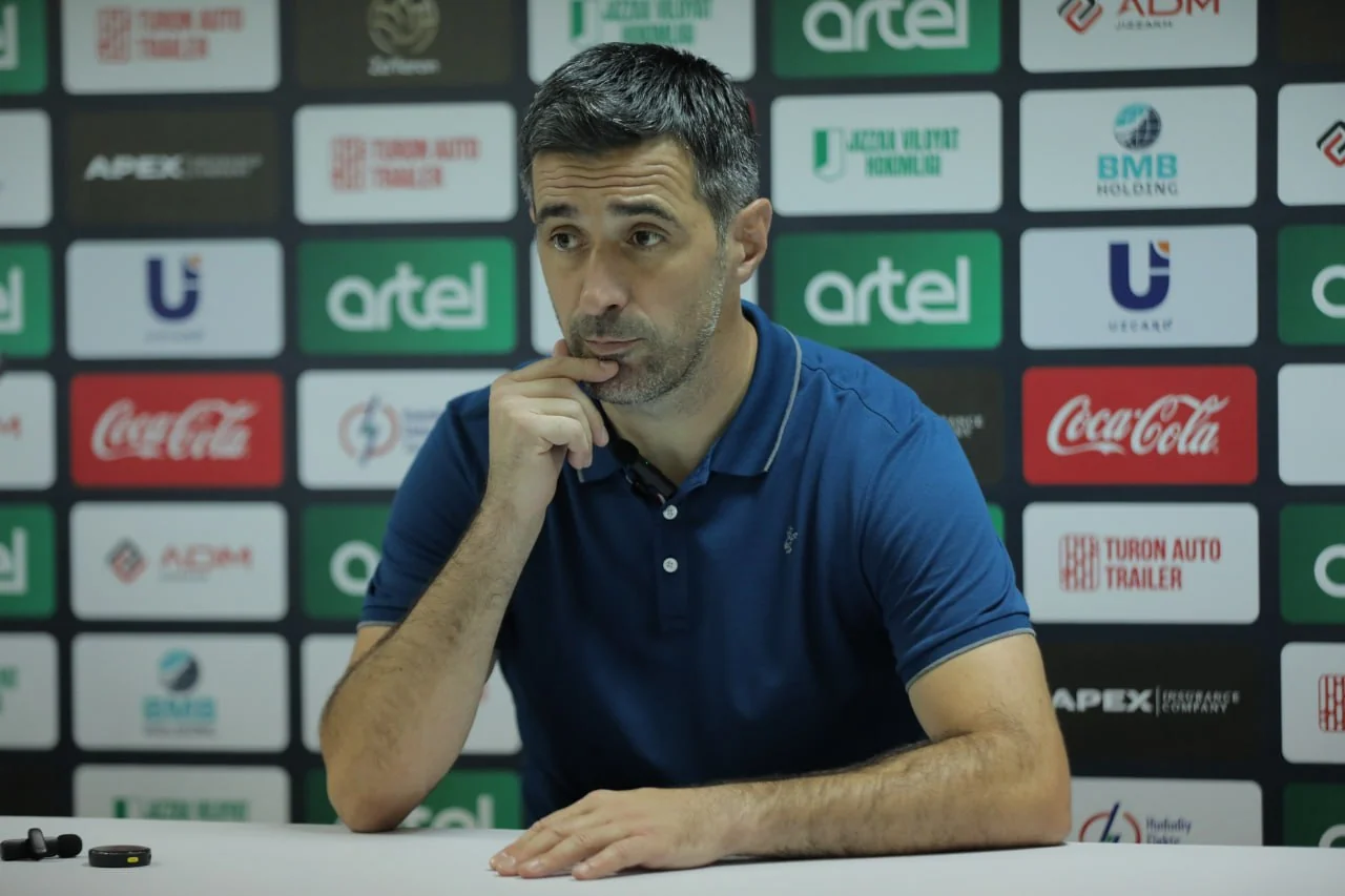 "Sog'diyona" bosh murabbiy Boskovichni iste'foga chiqardi