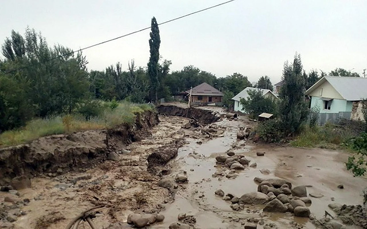 Узгидромет объявил селевую опасность в горных районах Узбекистана