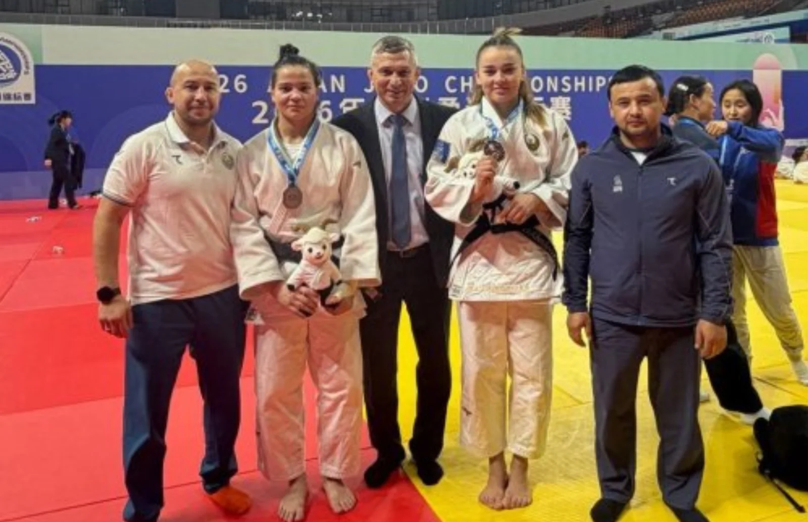 Узбекистанские дзюдоисты завоевали медали на татами в Ордосе