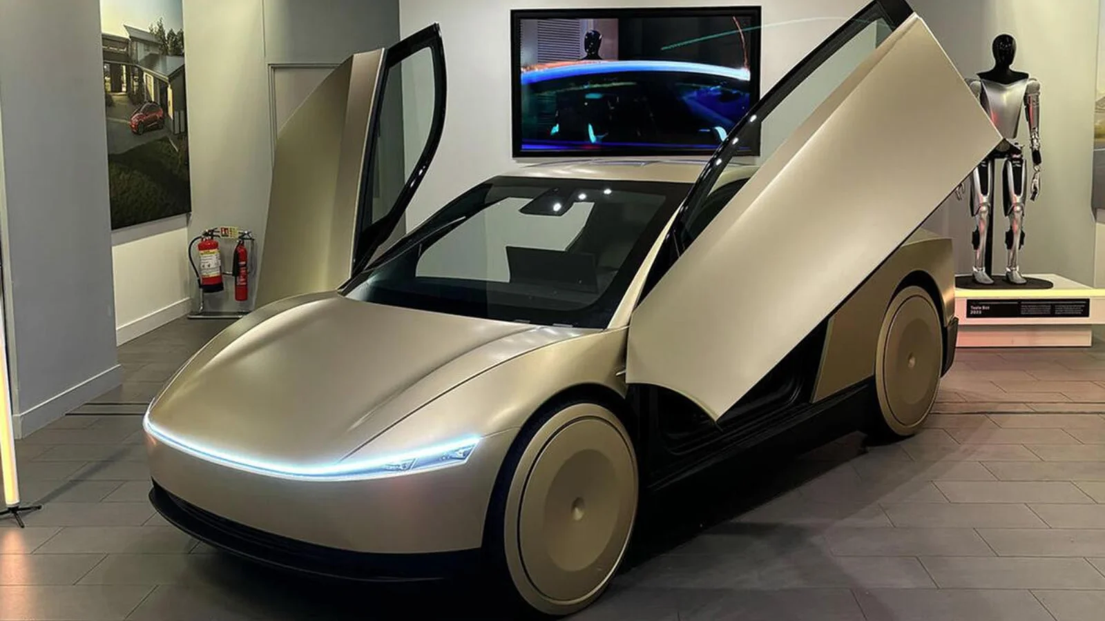 Илон Маск Cybercab’ни оммавий ишга туширди: рулсиз ва тепкисиз авто...