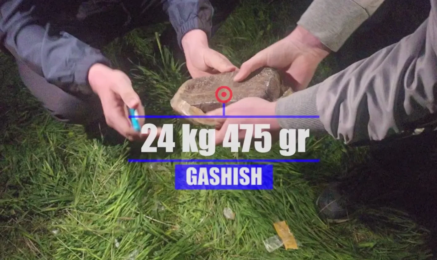 Андижон вилоятида 24 килодан ортиқ гашиш контрабандаси фош этилди