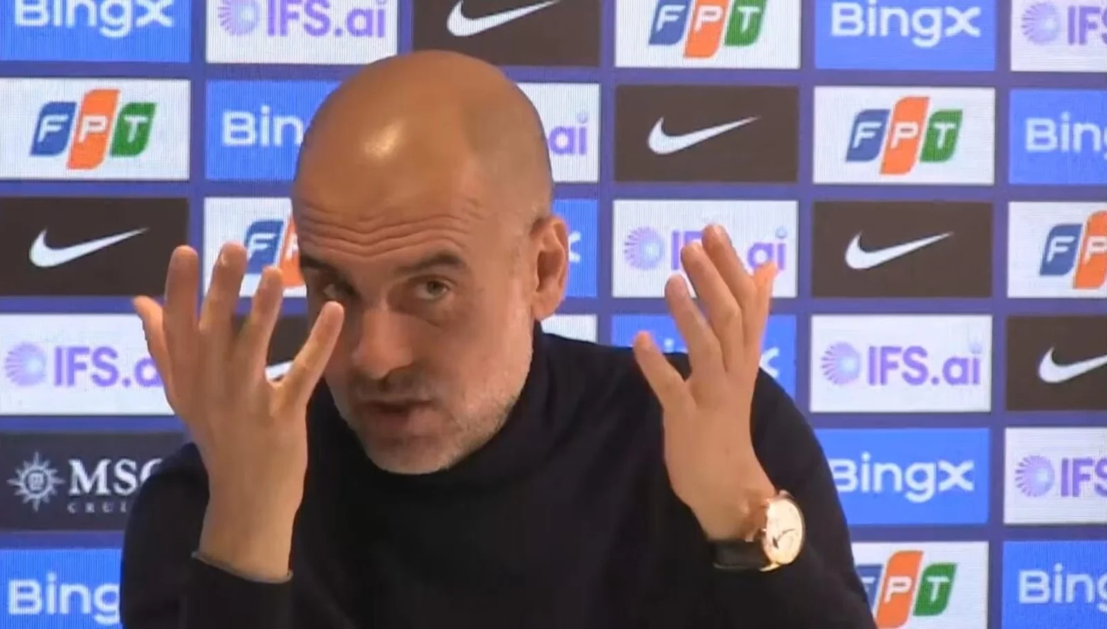 Guardiola explique comment son équipe a dominé Chelsea