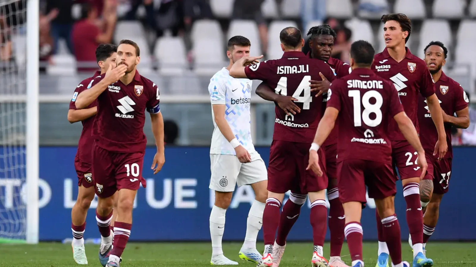 «Inter» dejó escapar la victoria, «Torino» remontó