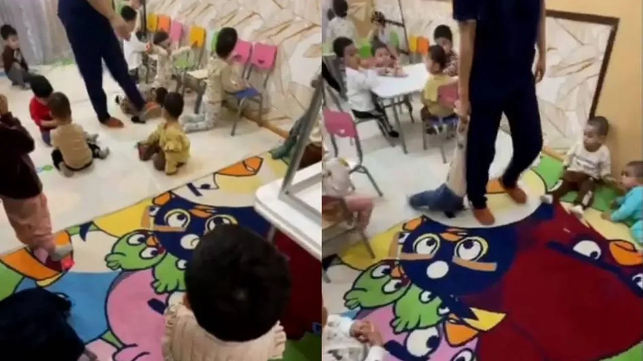 Navoiydagi xususiy bog‘chada bolalarni kaltaklagan tarbiyachi qo‘lga olindi