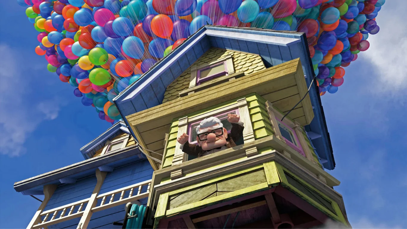 Does the house from the cartoon “Up” exist in real life?