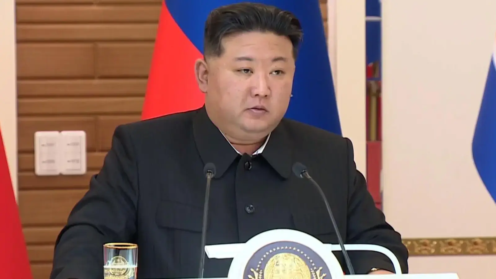 How did Kim Jong-un accept the South Korean president's apology?