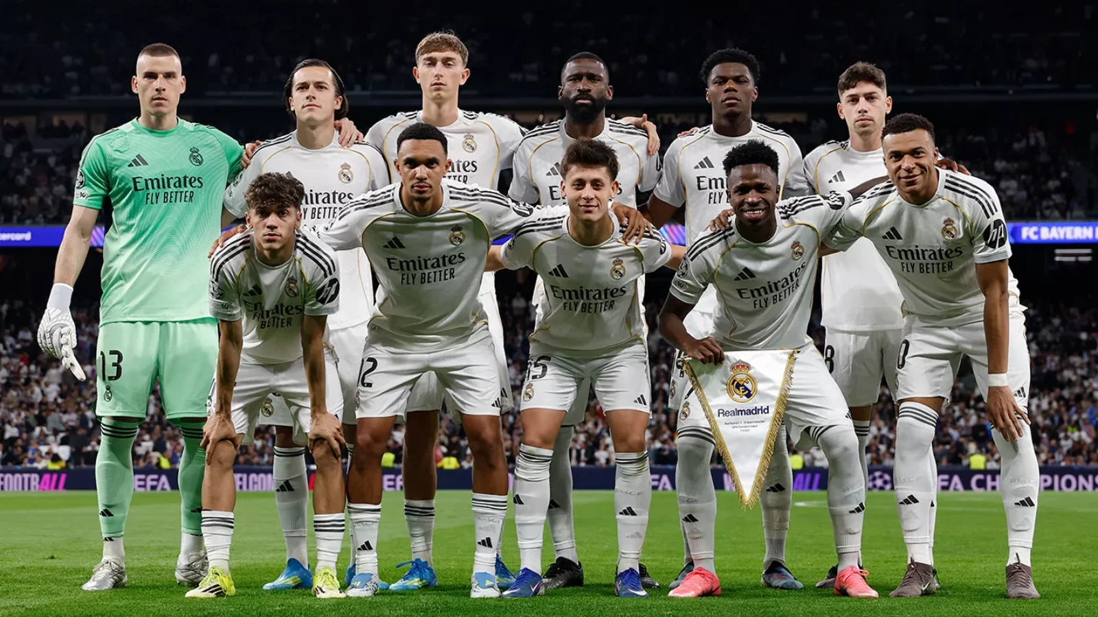 Real Madrid’s squad for the second leg against Bayern has been announced