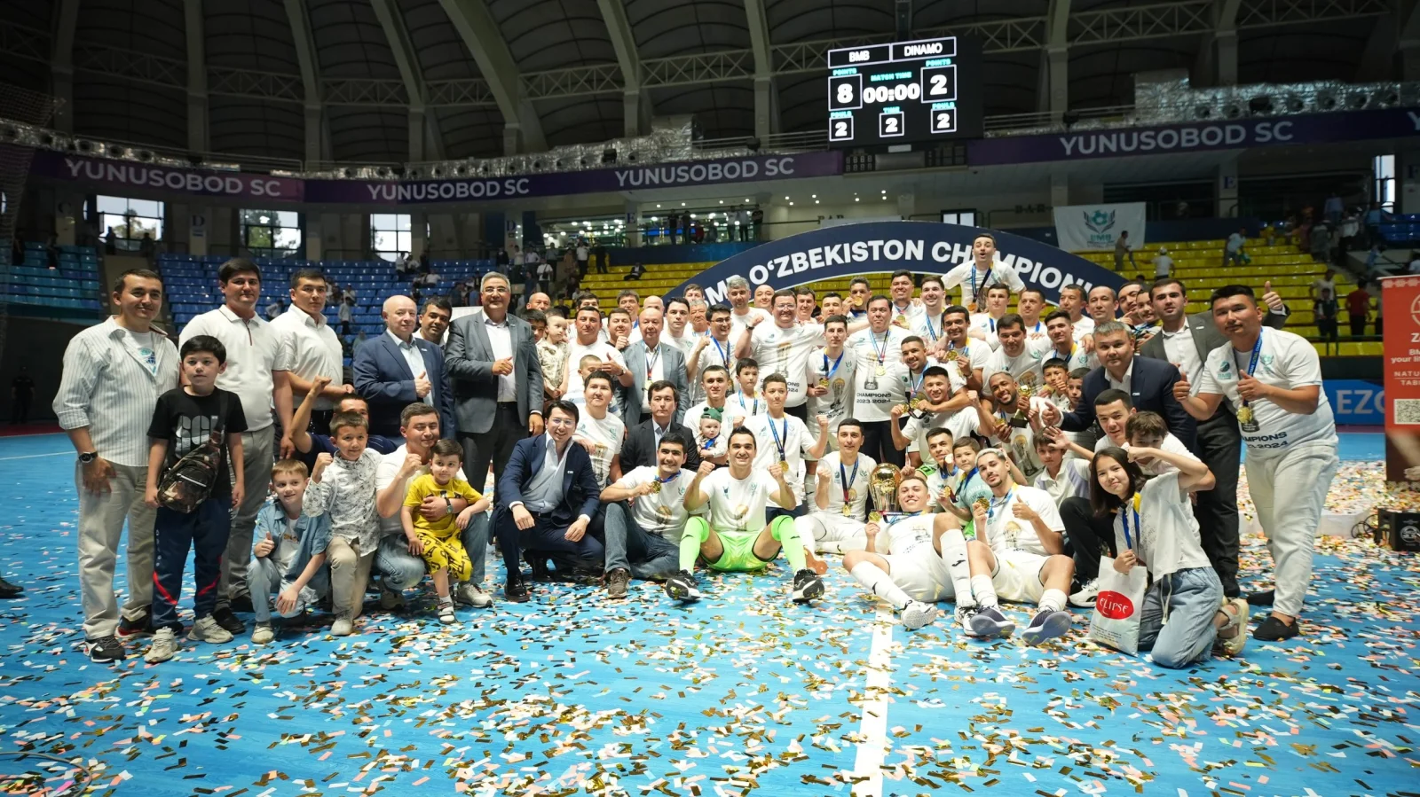 Футзал. ПФК BMB досрочно завоевал чемпионство