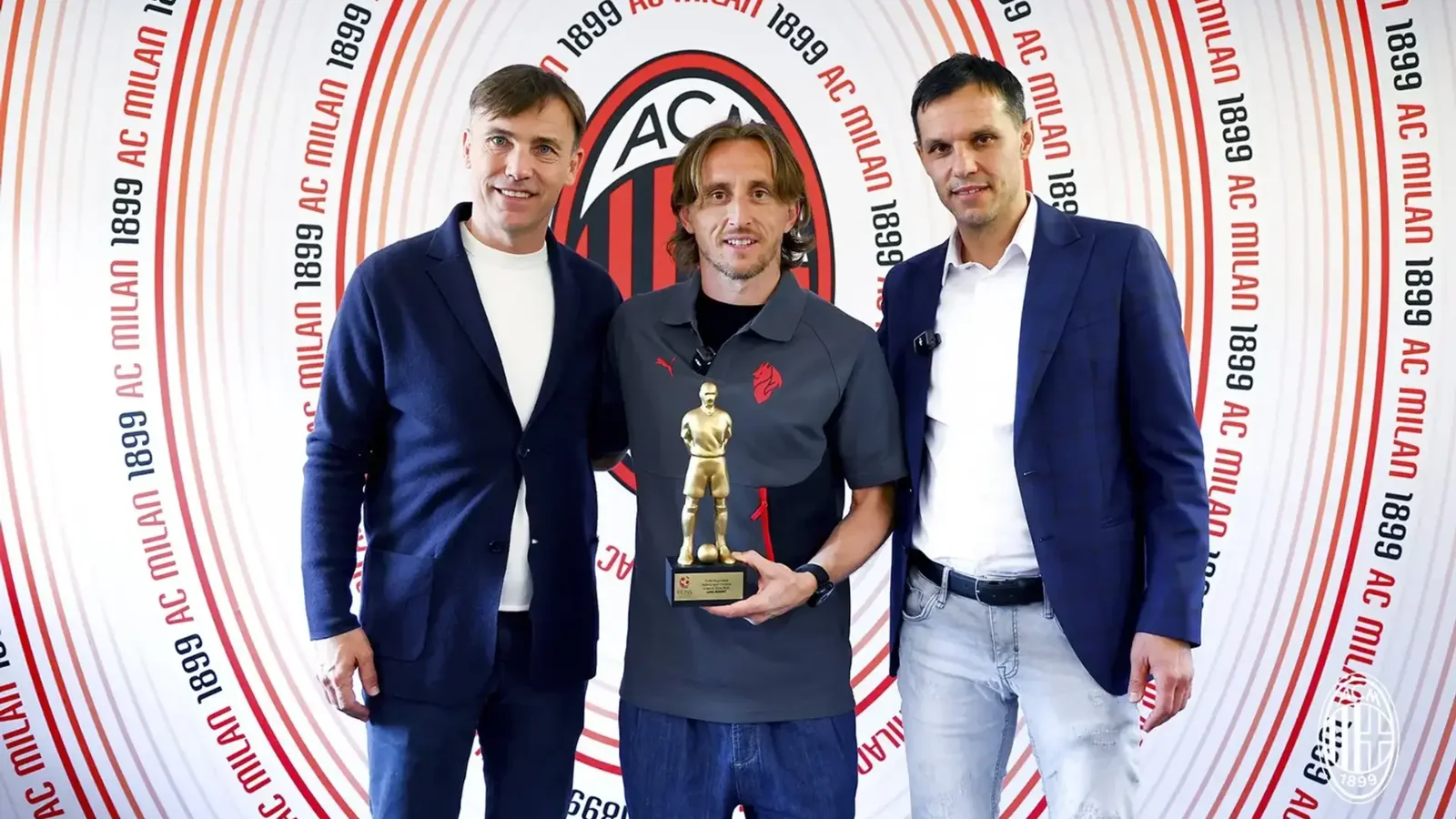 Modric named Croatia's Footballer of the Year again: record continues