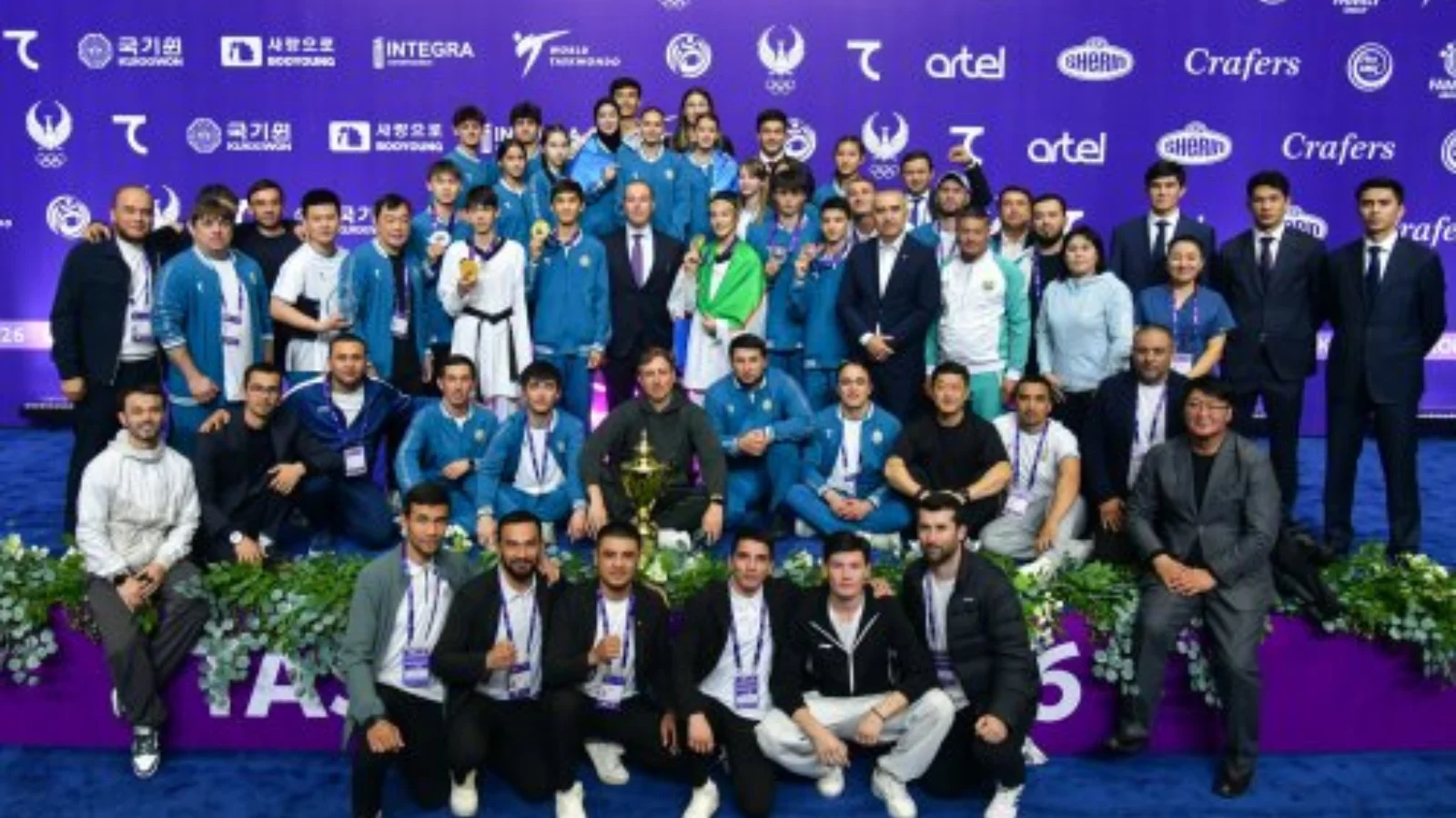 Uzbekistan youth set historic record in taekwondo
