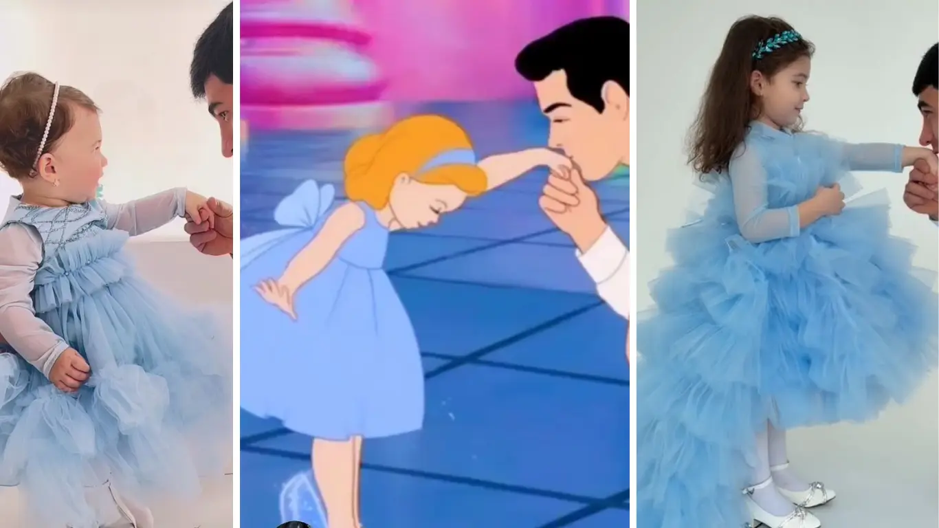 Aktrisa va aktyorning qizi Bibiniso 4 yoshda (video)