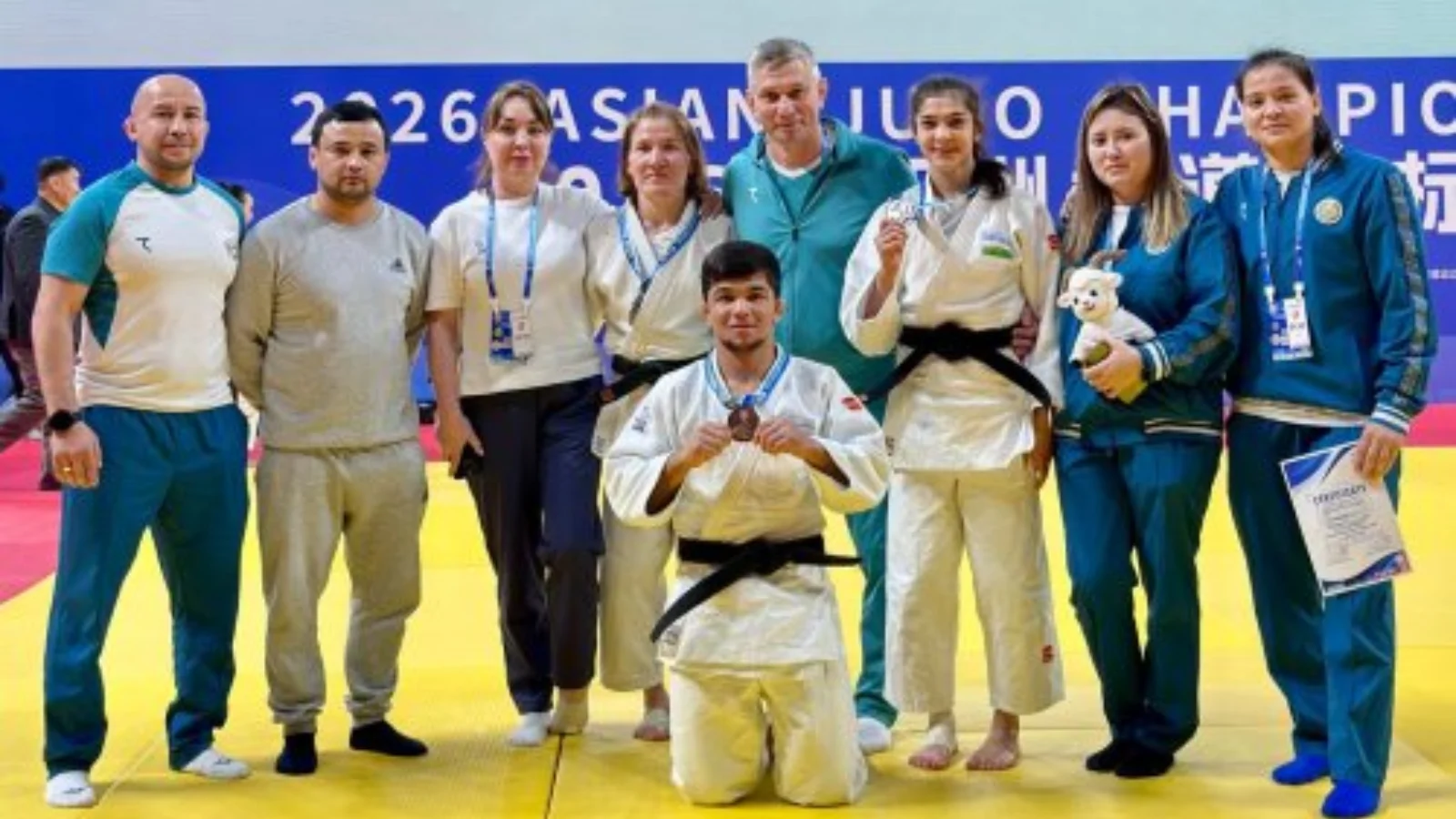 Дзюдоисты Узбекистана завоевали первые медали на чемпионате Азии
