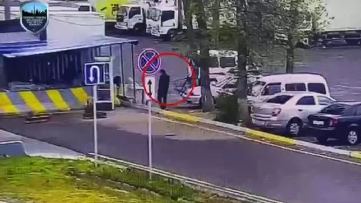 Attack on a woman in Chilanzar: gold chain snatched (video)